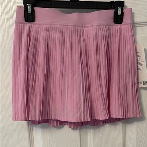 lululemon athletica Pink Pleated Mini Skirt